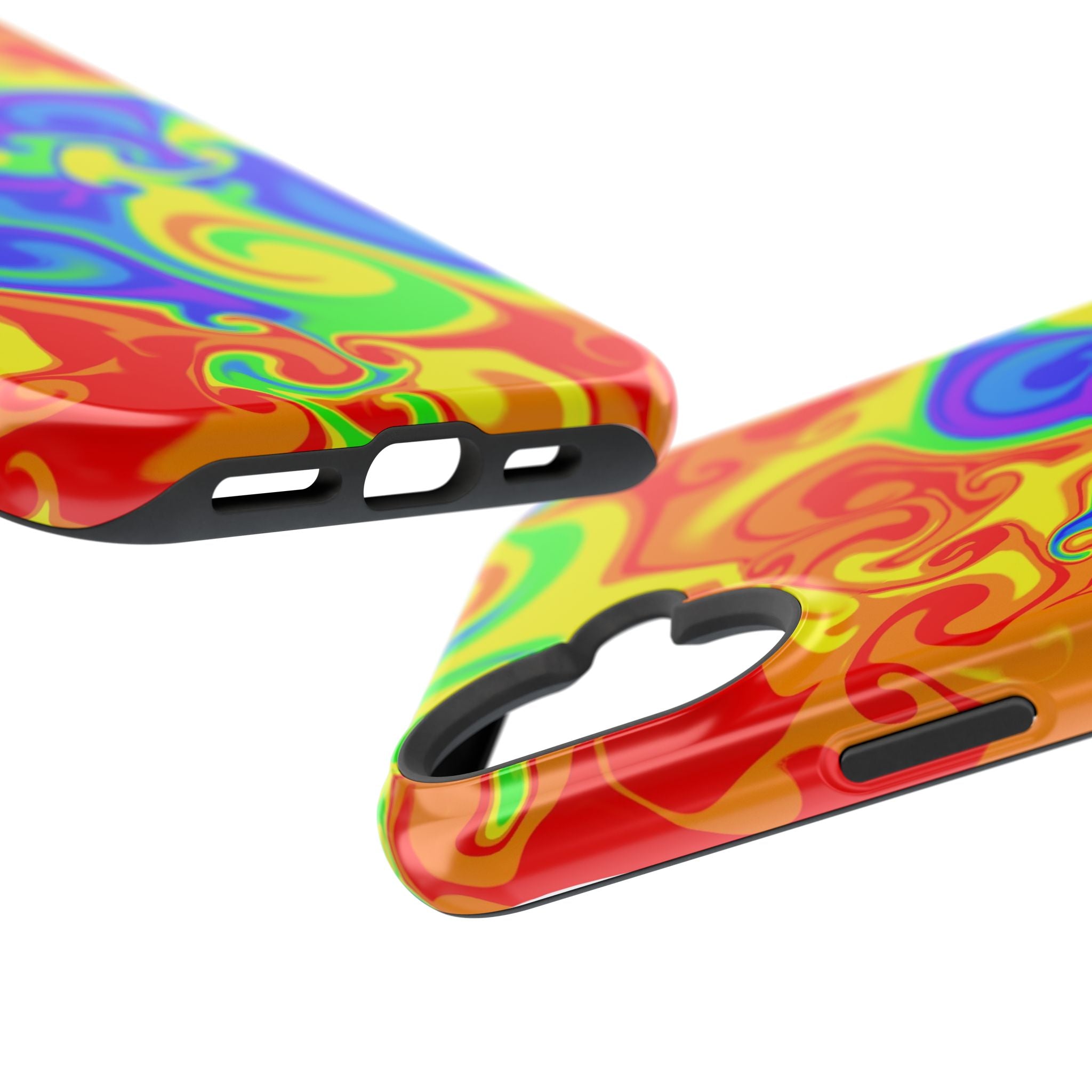 Psychedelic Swirl Magnetic Impact-Resistant Phone Case
