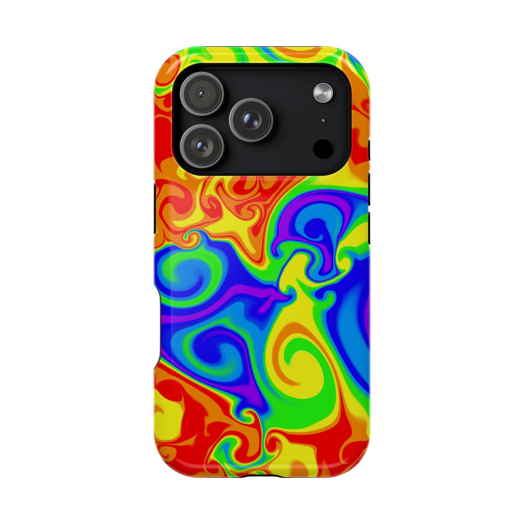 Psychedelic Swirl Magnetic Impact-Resistant Phone Case
