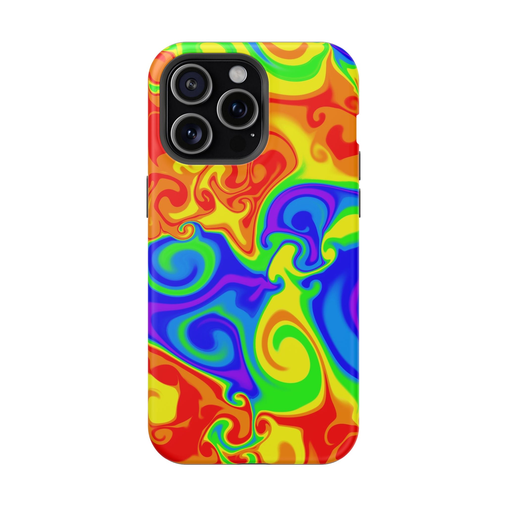 Psychedelic Swirl Magnetic Impact-Resistant Phone Case