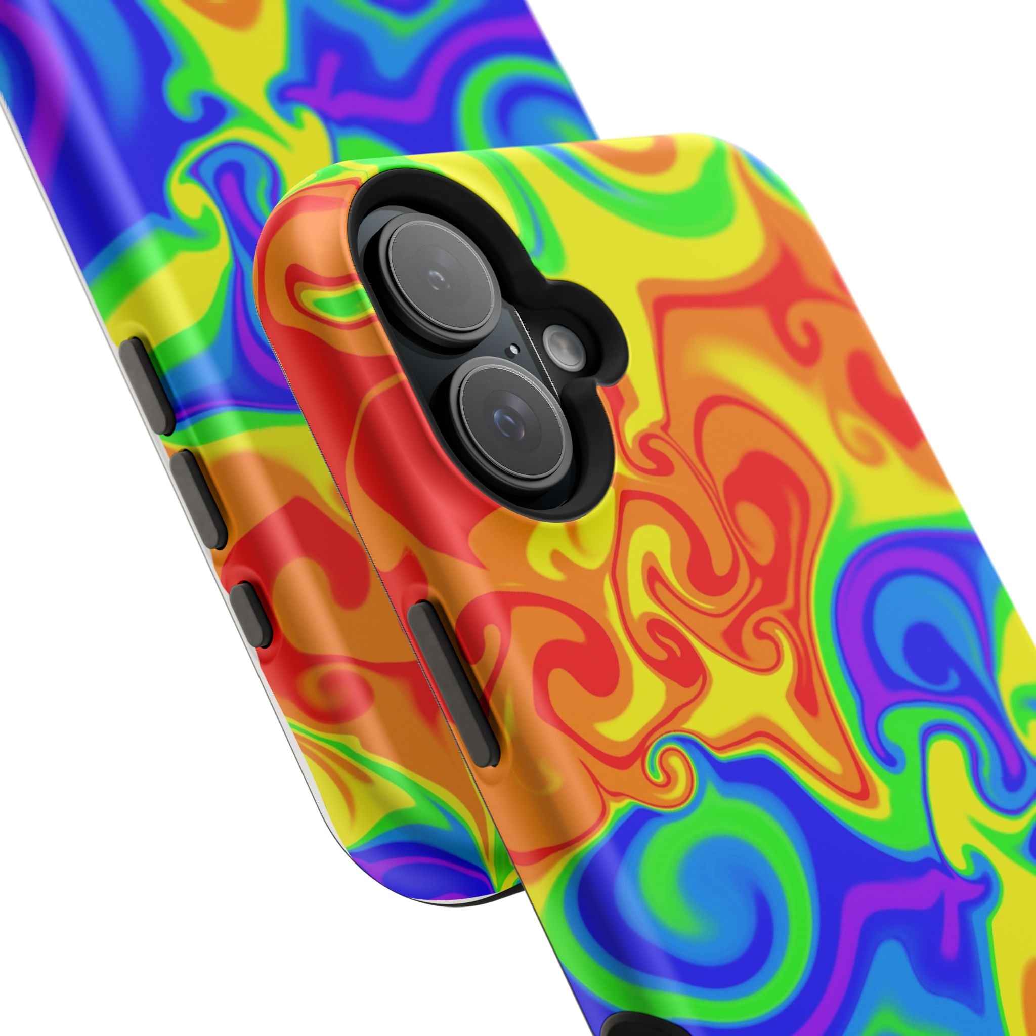 Psychedelic Swirl Magnetic Impact-Resistant Phone Case