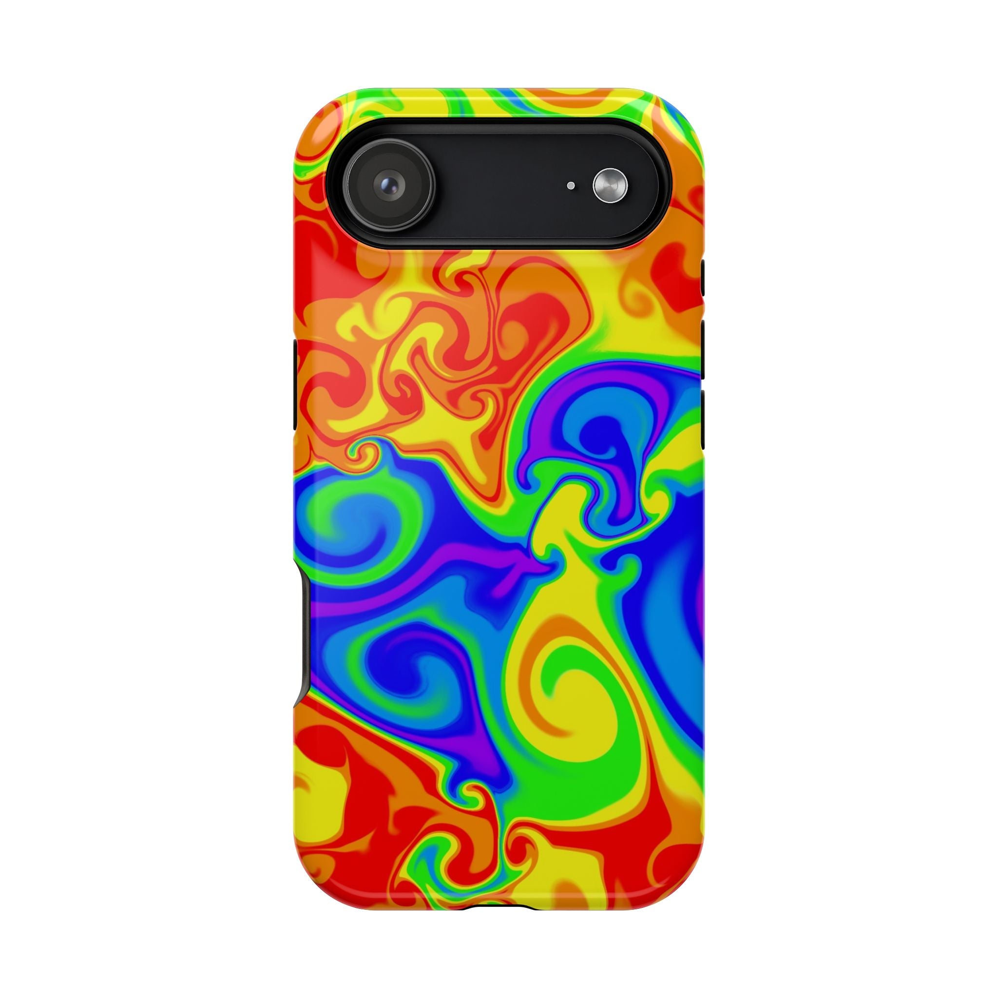 Psychedelic Swirl Magnetic Impact-Resistant Phone Case