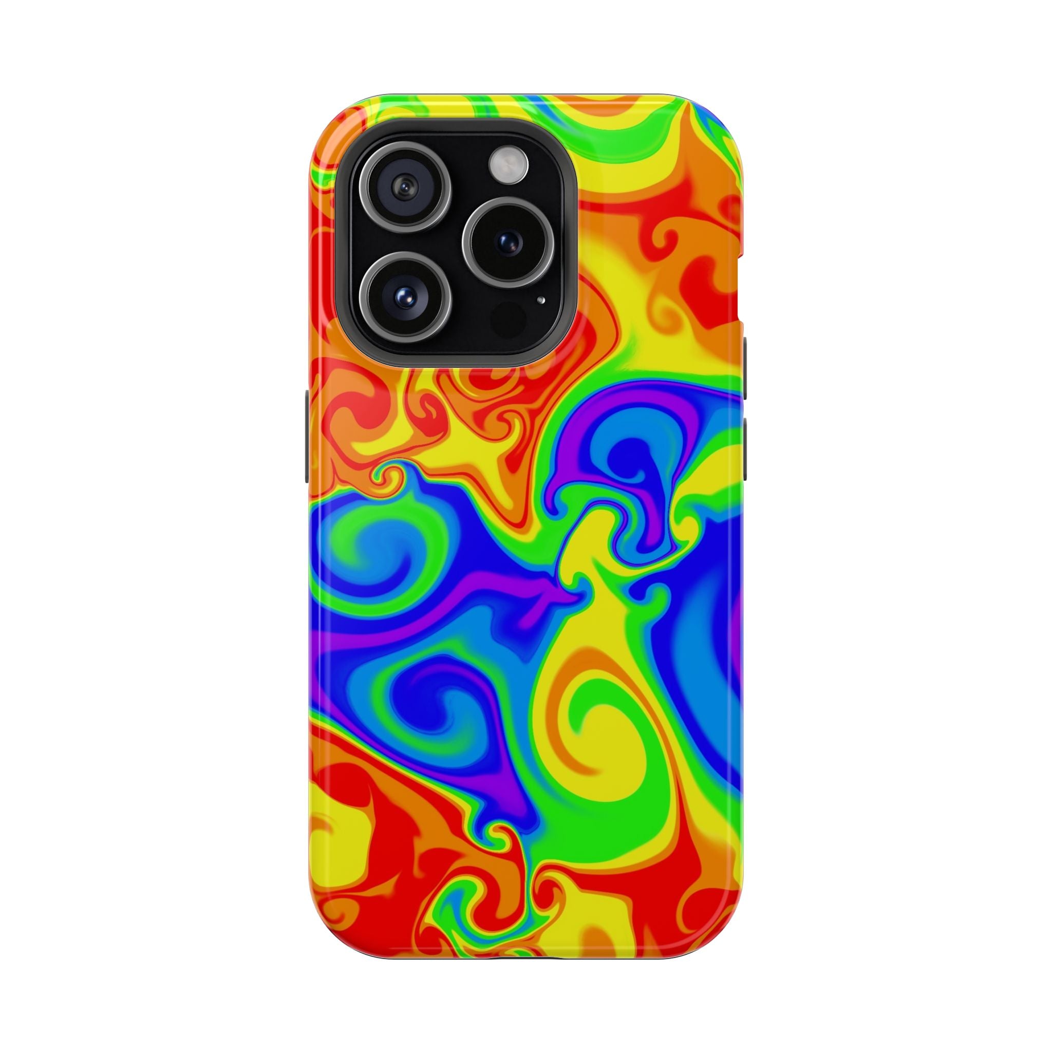 Psychedelic Swirl Magnetic Impact-Resistant Phone Case
