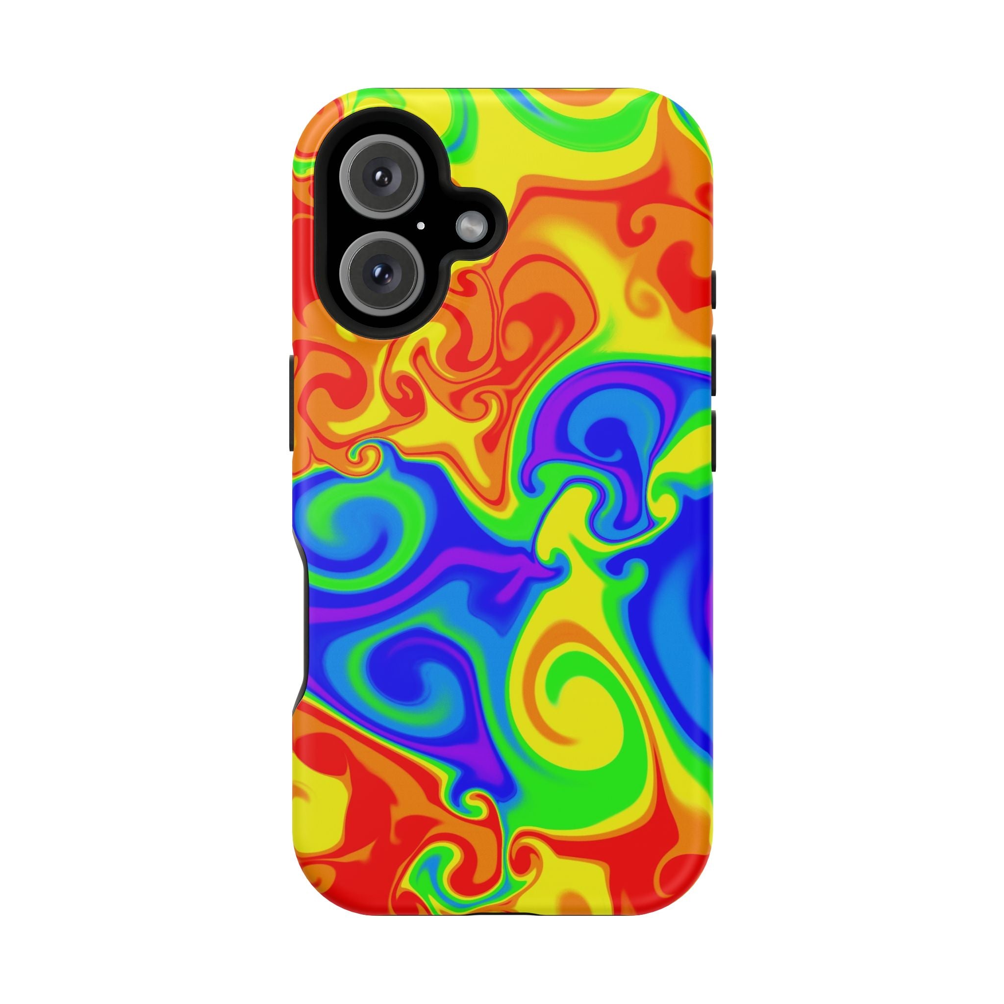 Psychedelic Swirl Magnetic Impact-Resistant Phone Case
