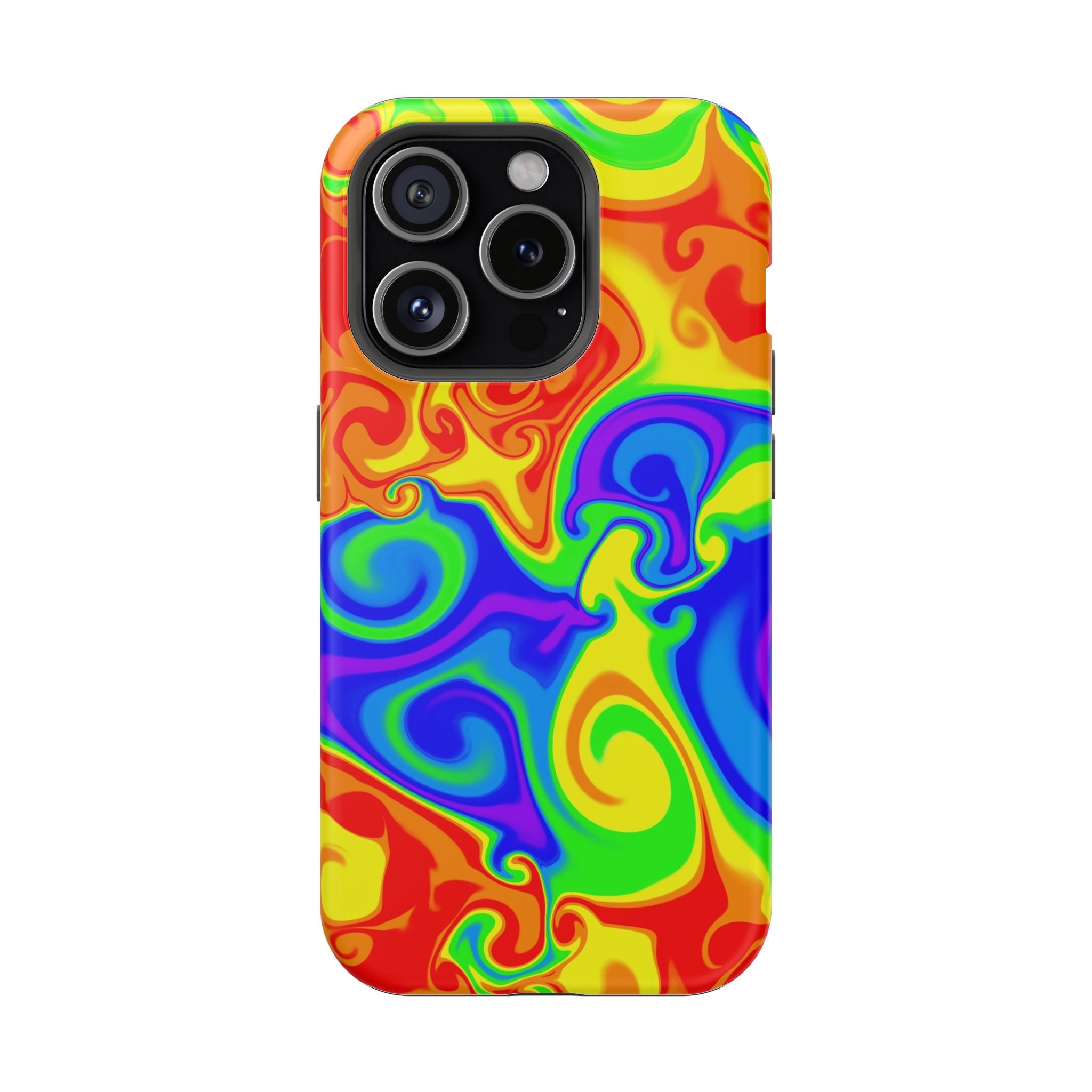 Psychedelic Swirl Magnetic Impact-Resistant Phone Case