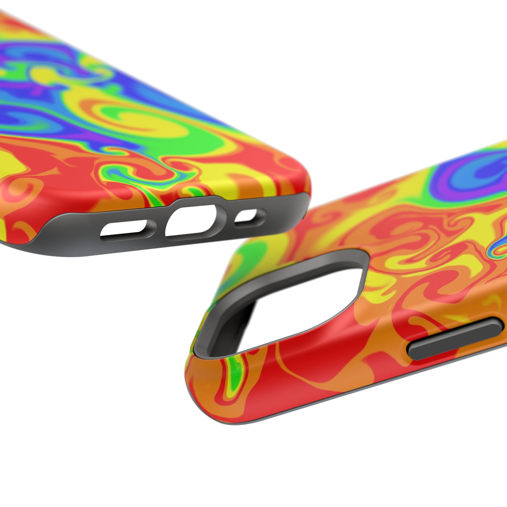 Psychedelic Swirl Magnetic Impact-Resistant Phone Case