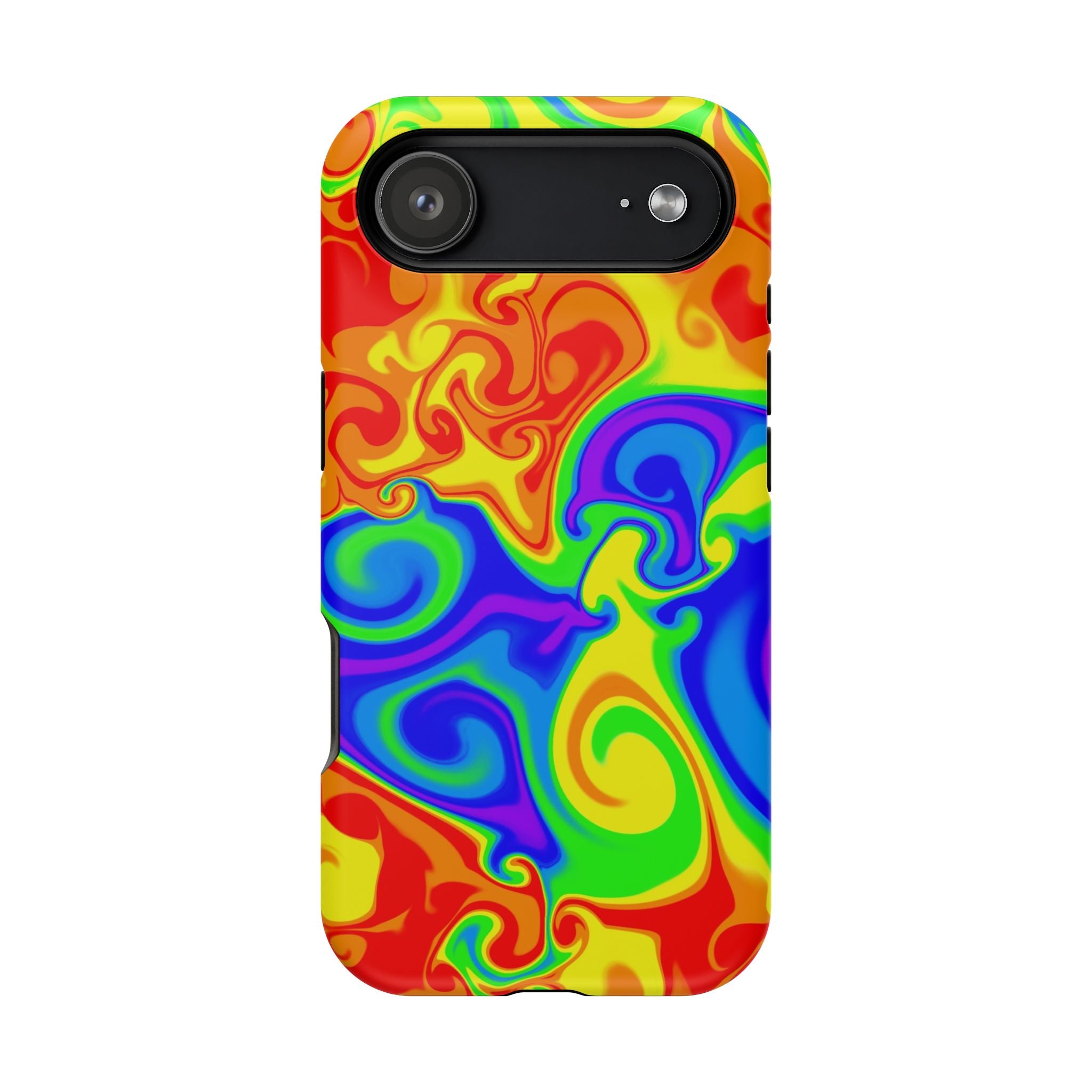 Psychedelic Swirl Magnetic Impact-Resistant Phone Case