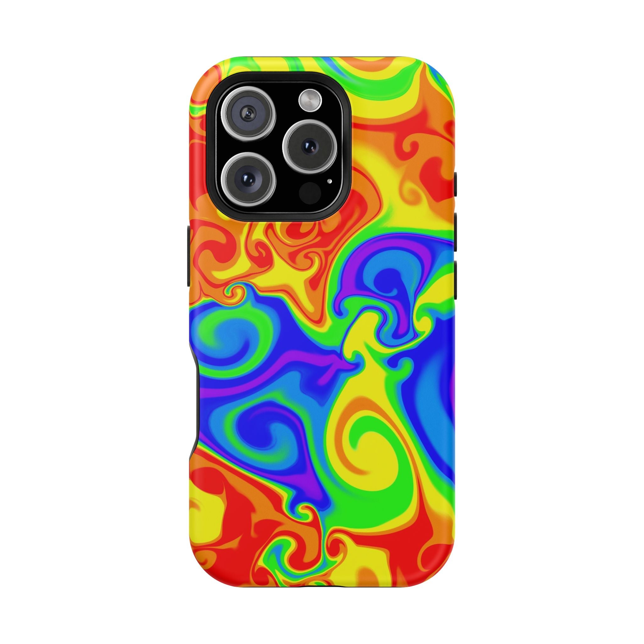 Psychedelic Swirl Magnetic Impact-Resistant Phone Case
