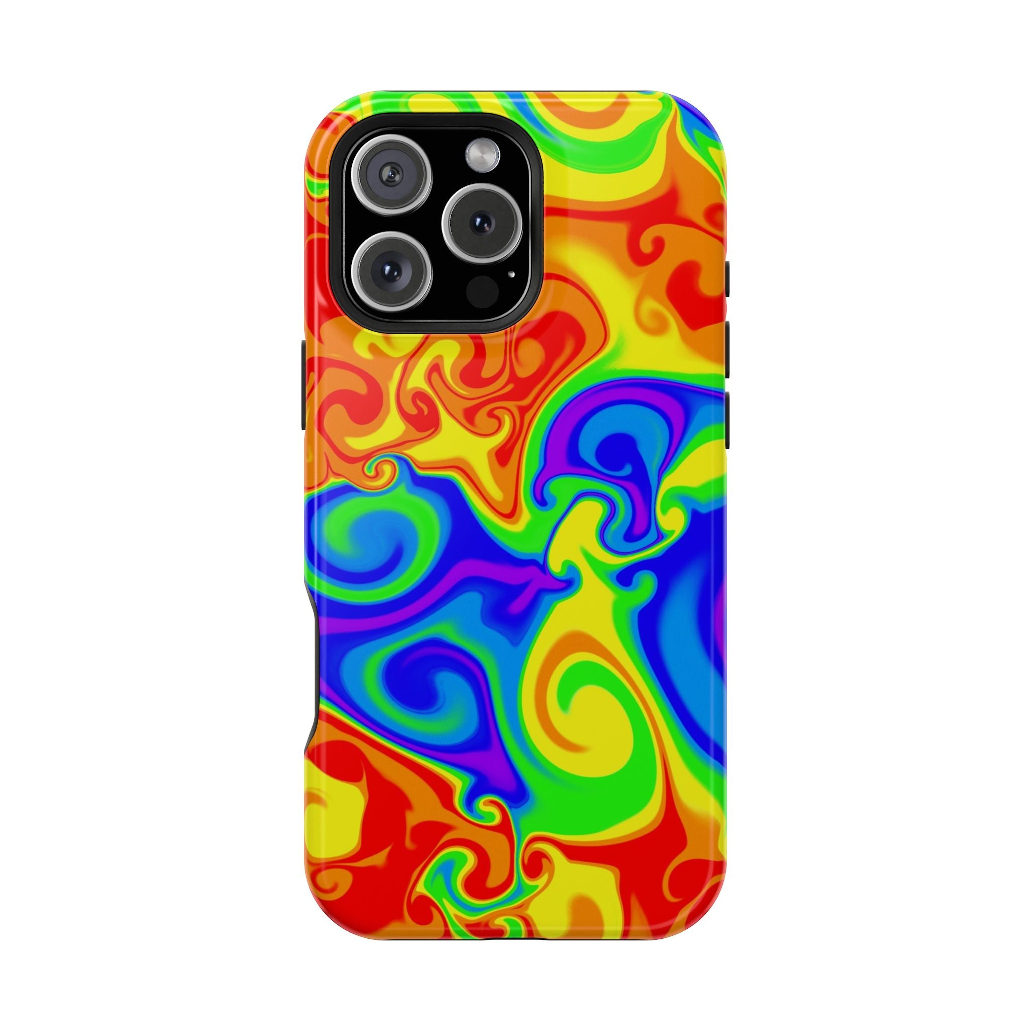 Psychedelic Swirl Magnetic Impact-Resistant Phone Case