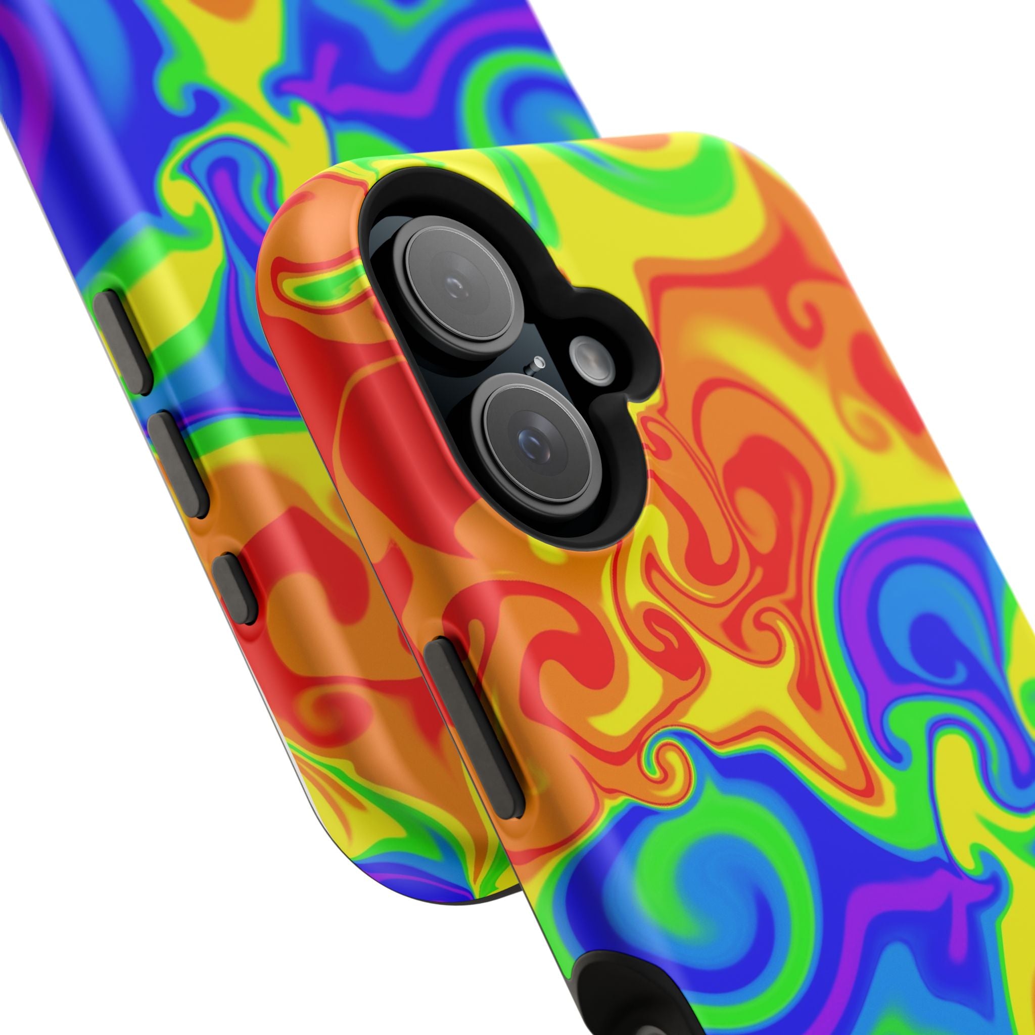 Psychedelic Swirl Magnetic Impact-Resistant Phone Case