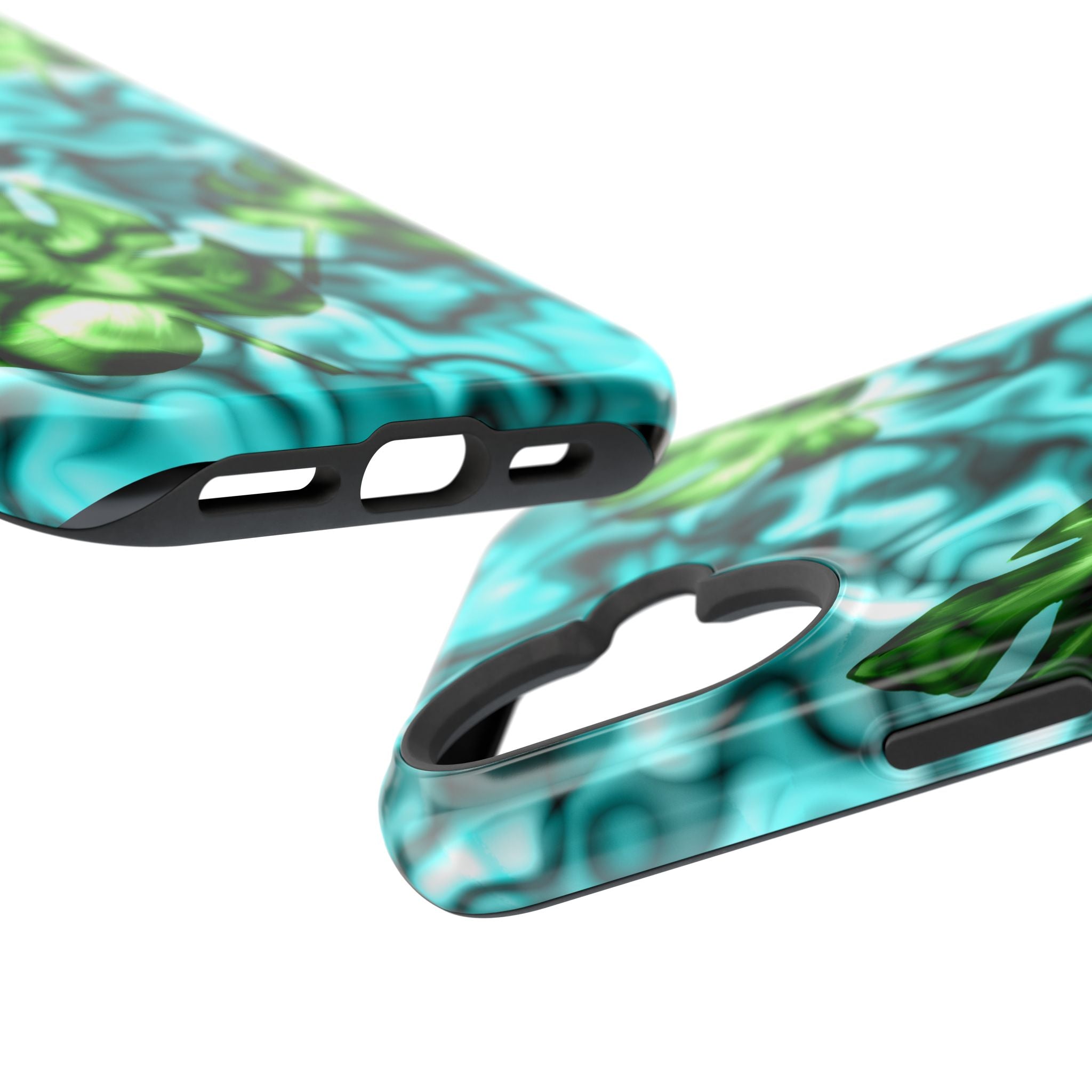 Phone Case — Tropical Monstera Leaves Magnetic Impact-Resistant Cover
