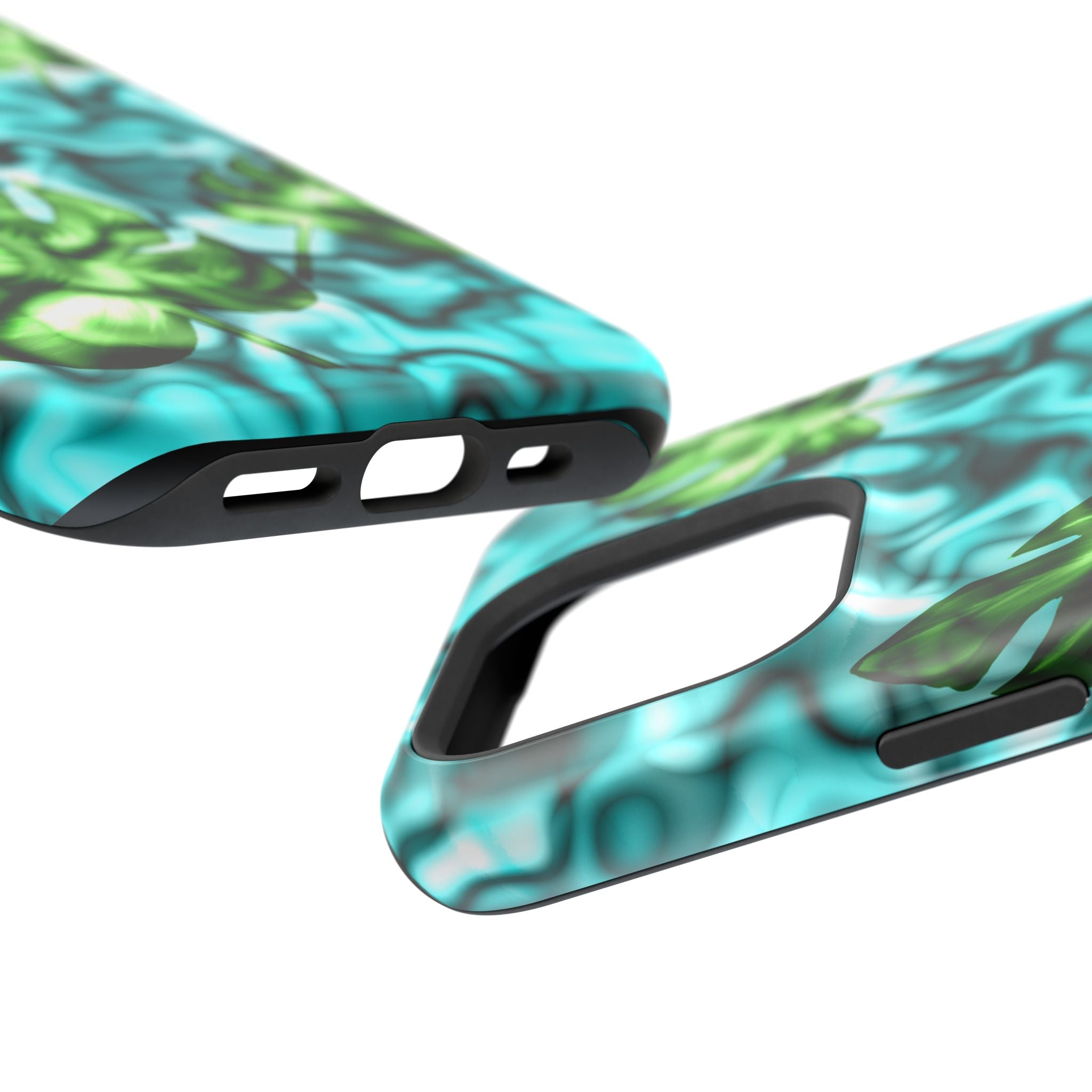 Phone Case — Tropical Monstera Leaves Magnetic Impact-Resistant Cover