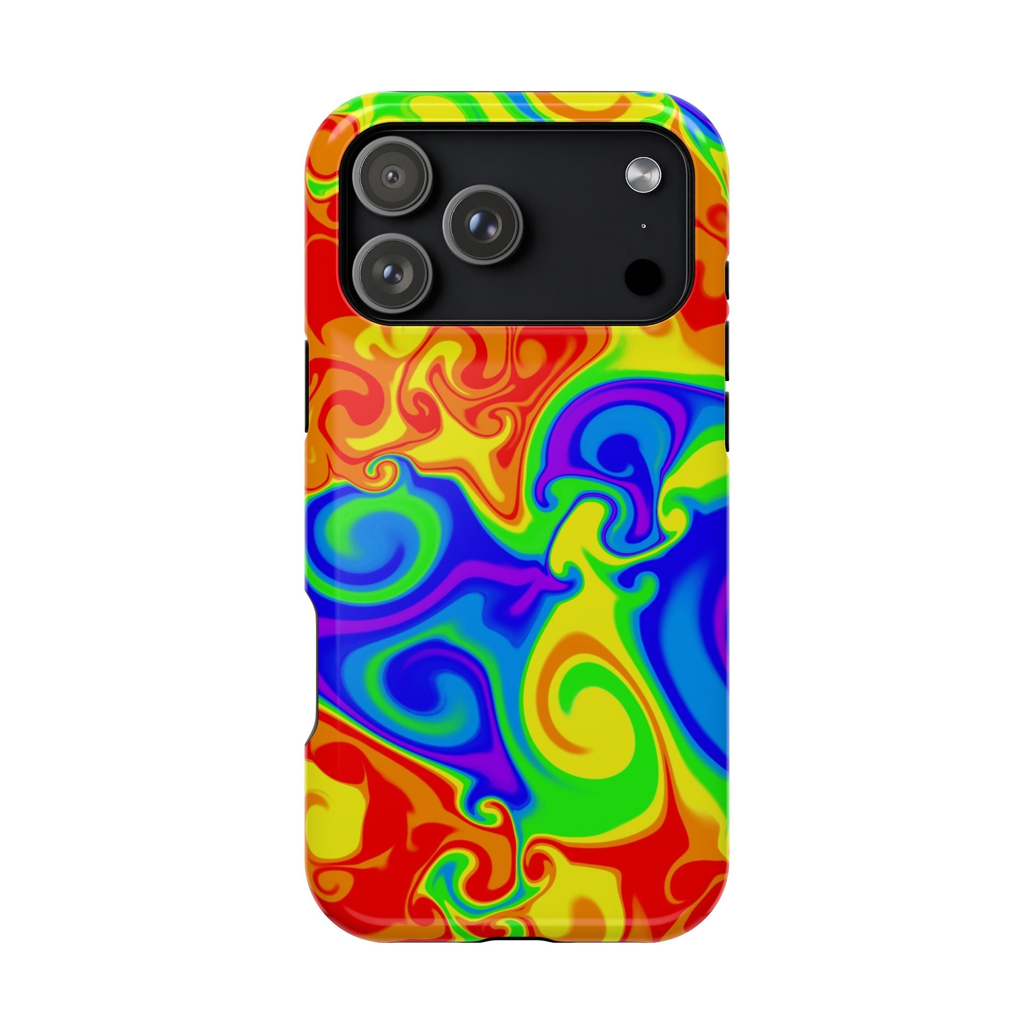 Psychedelic Swirl Magnetic Impact-Resistant Phone Case
