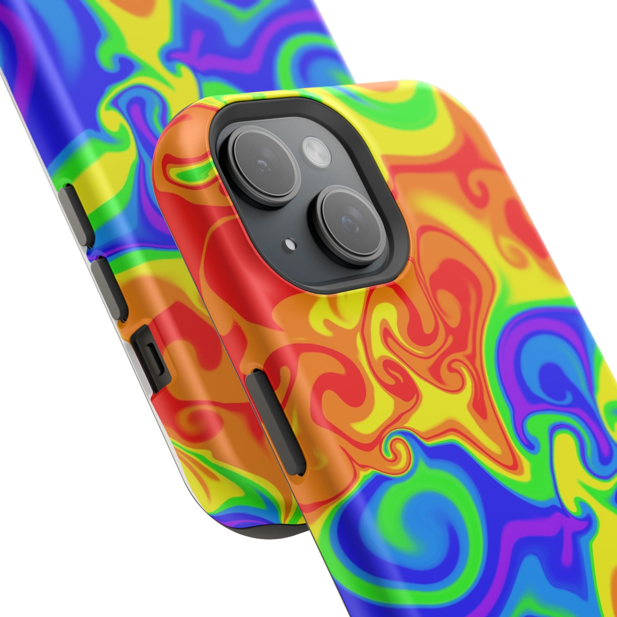 Psychedelic Swirl Magnetic Impact-Resistant Phone Case