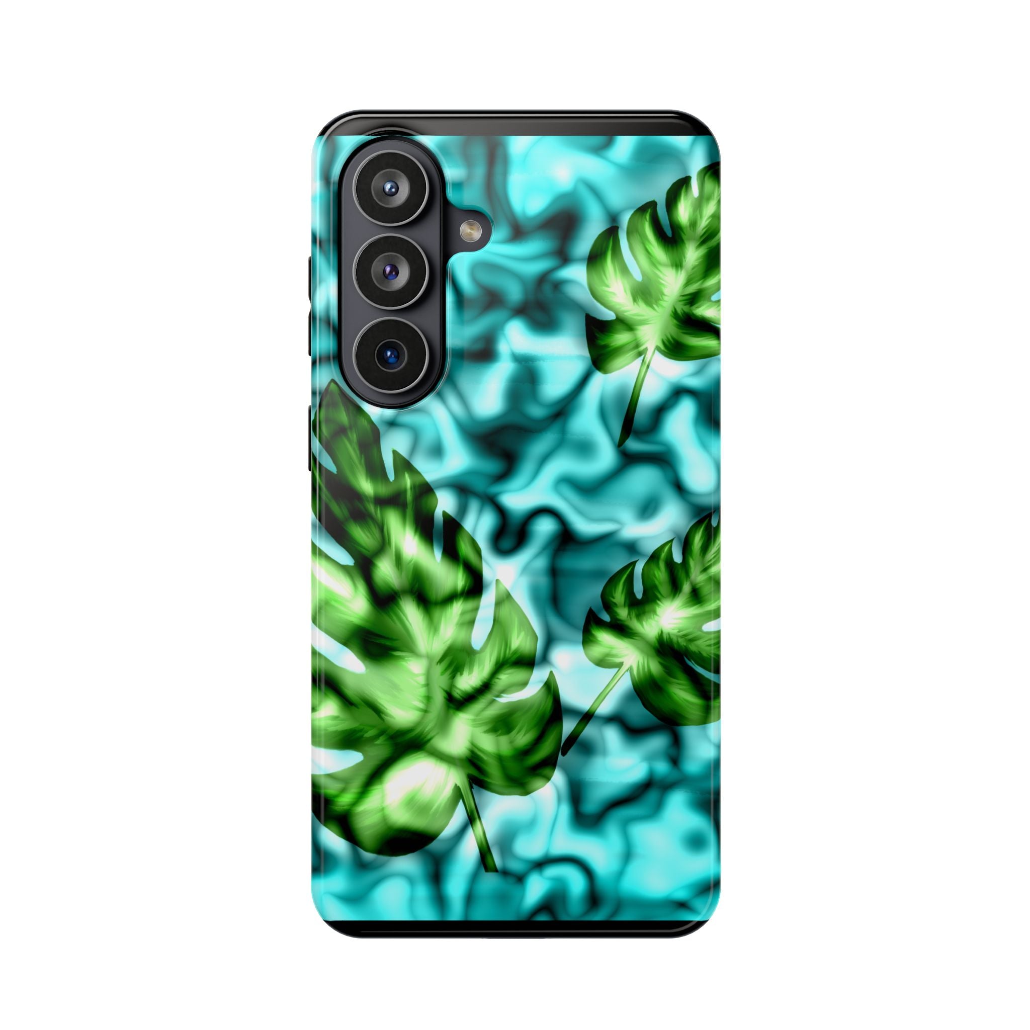 Phone Case — Tropical Monstera Leaves Magnetic Impact-Resistant Cover