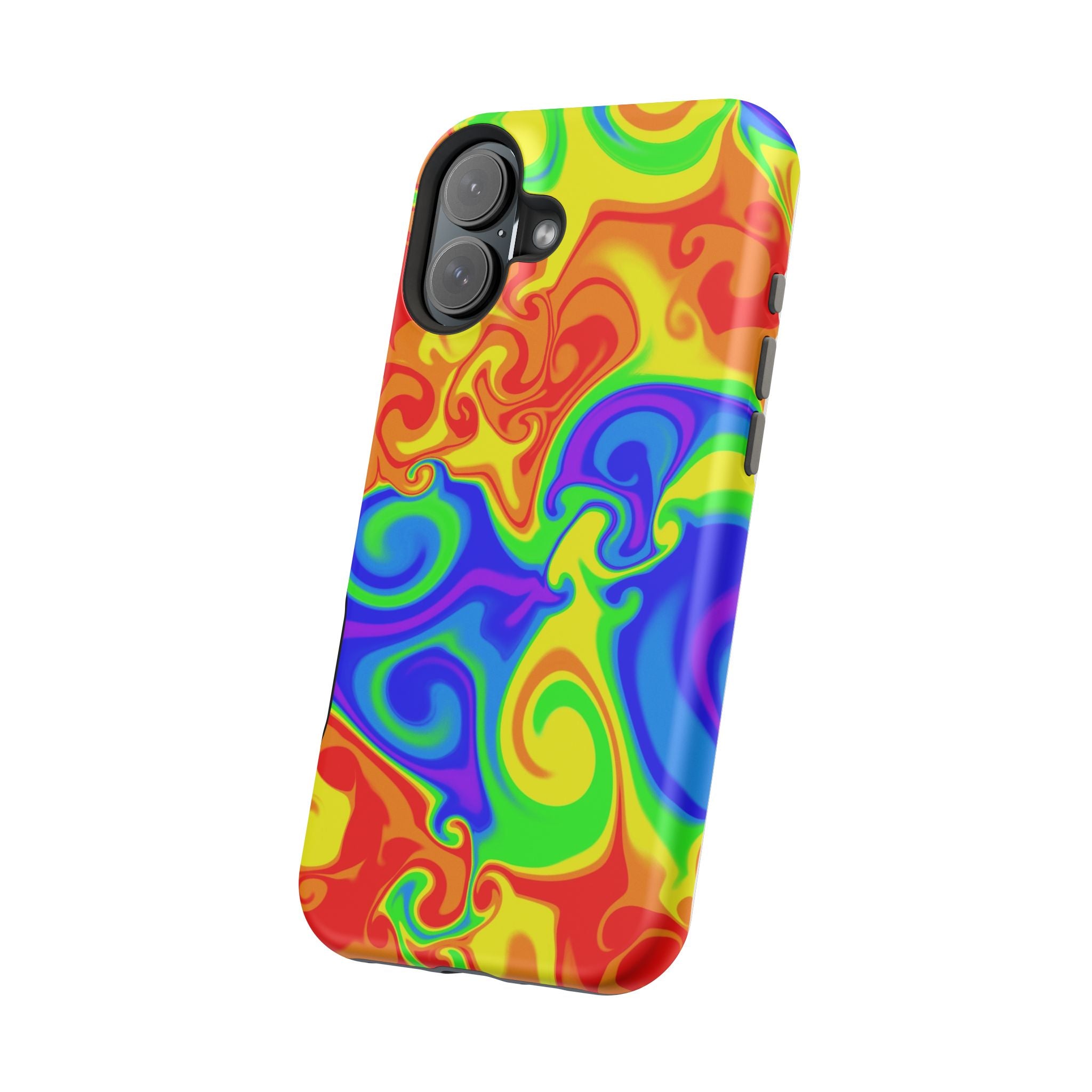 Psychedelic Swirl Magnetic Impact-Resistant Phone Case