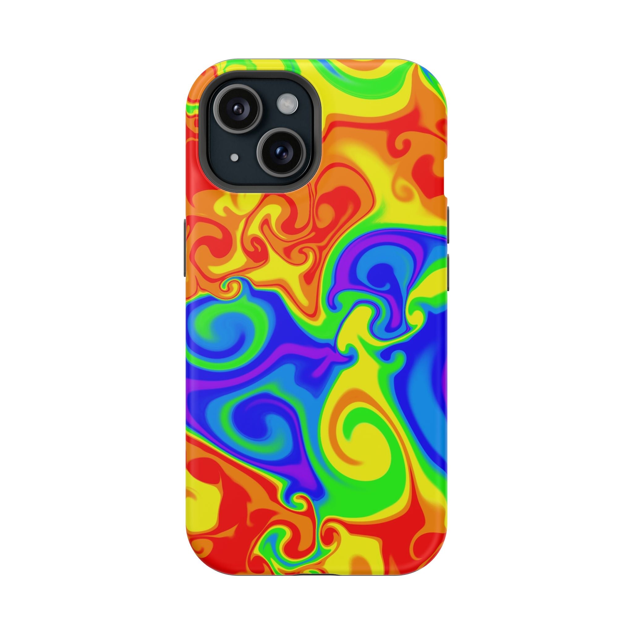 Psychedelic Swirl Magnetic Impact-Resistant Phone Case