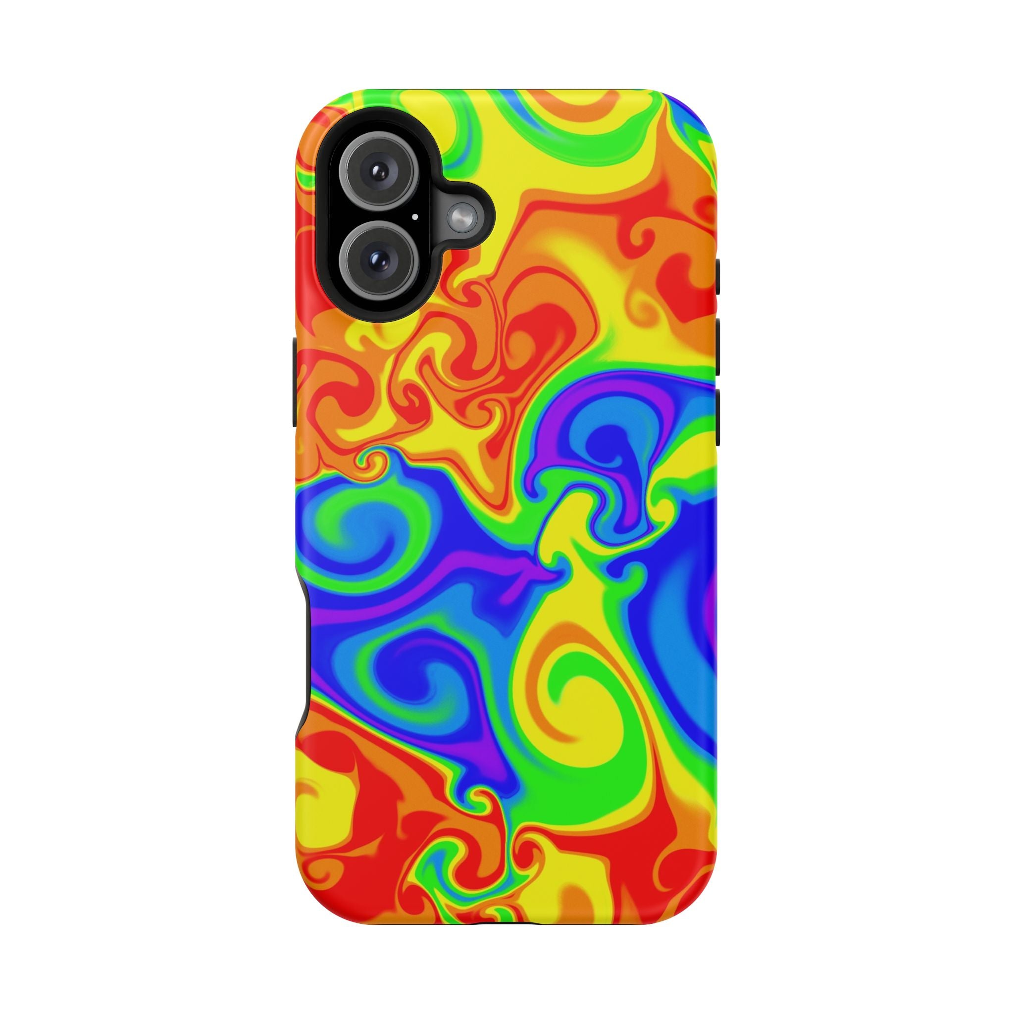 Psychedelic Swirl Magnetic Impact-Resistant Phone Case