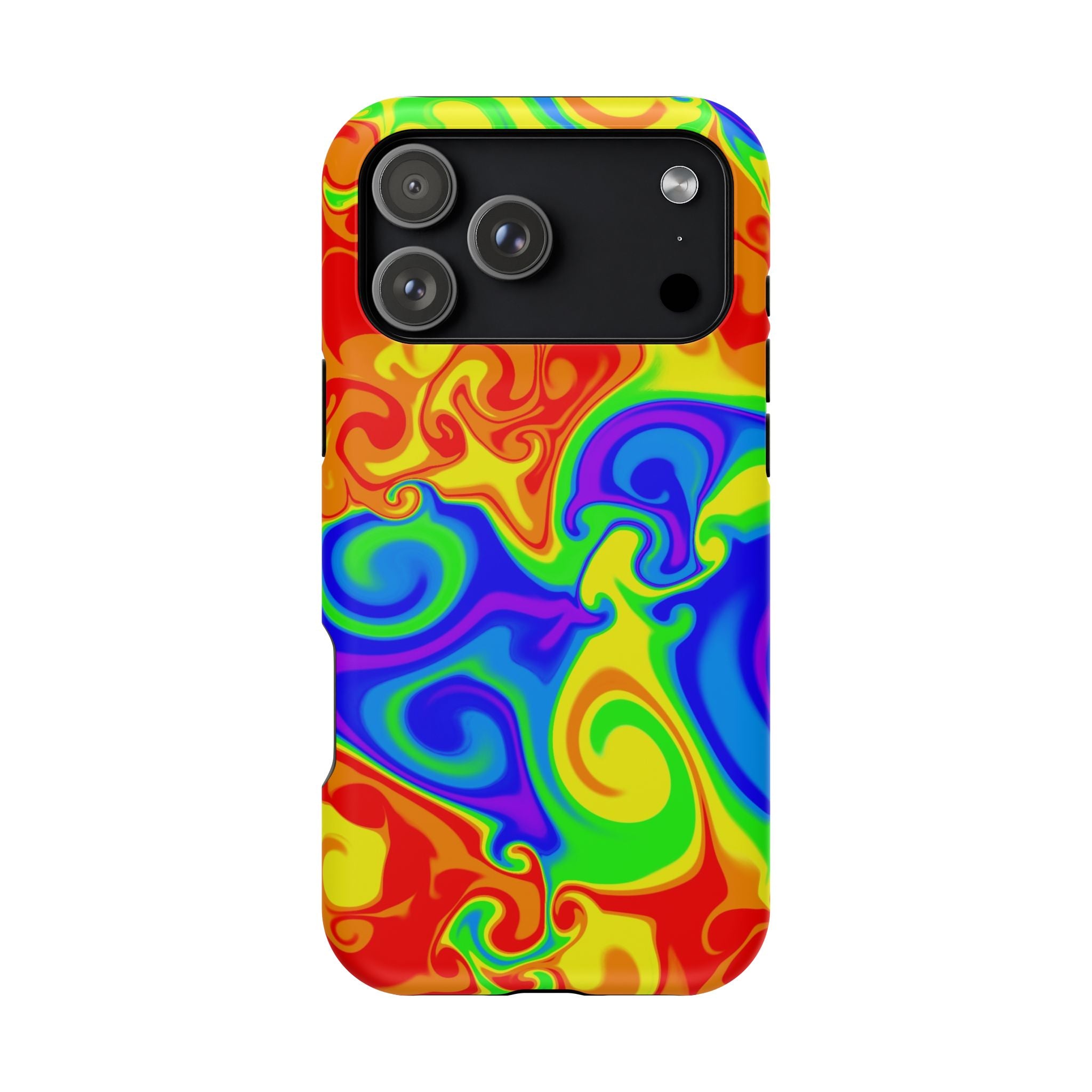 Psychedelic Swirl Magnetic Impact-Resistant Phone Case