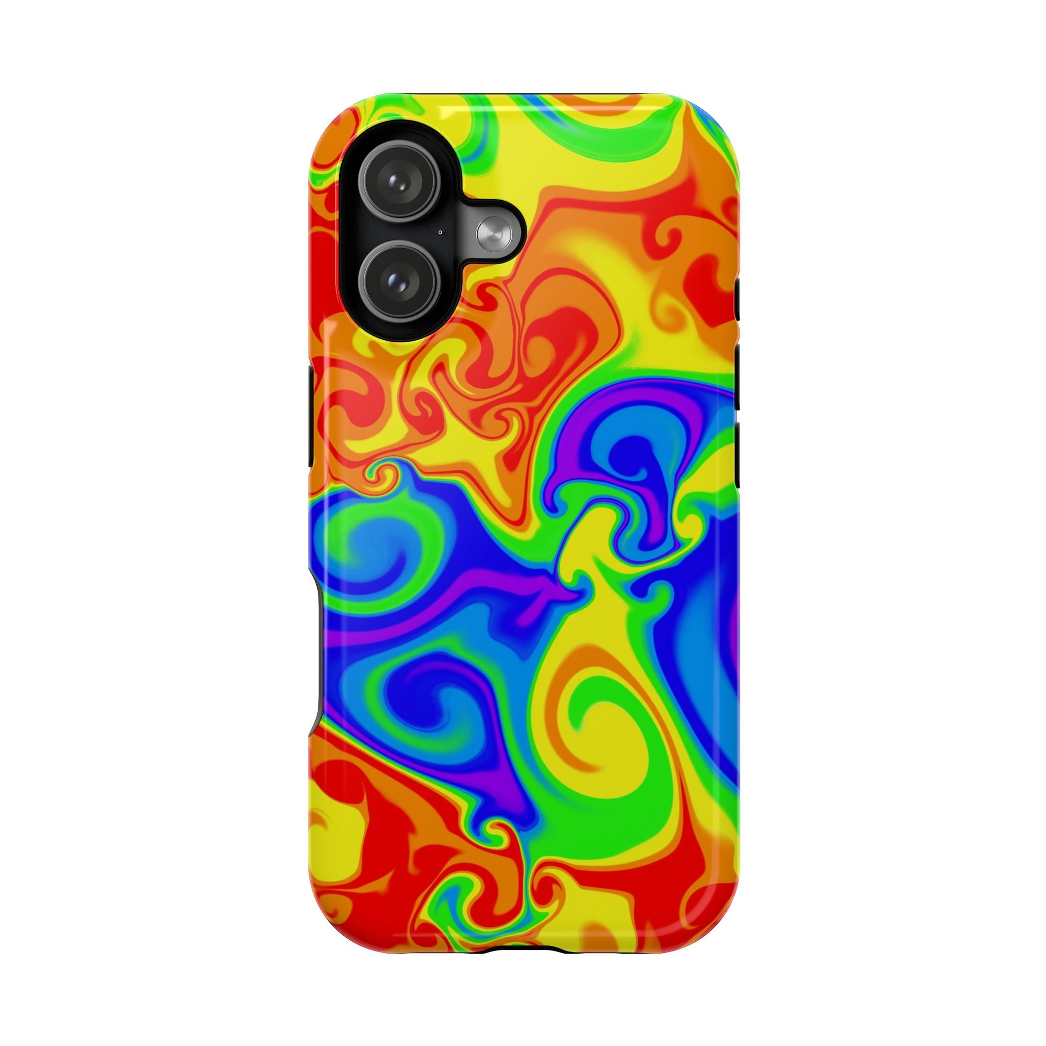 Psychedelic Swirl Magnetic Impact-Resistant Phone Case