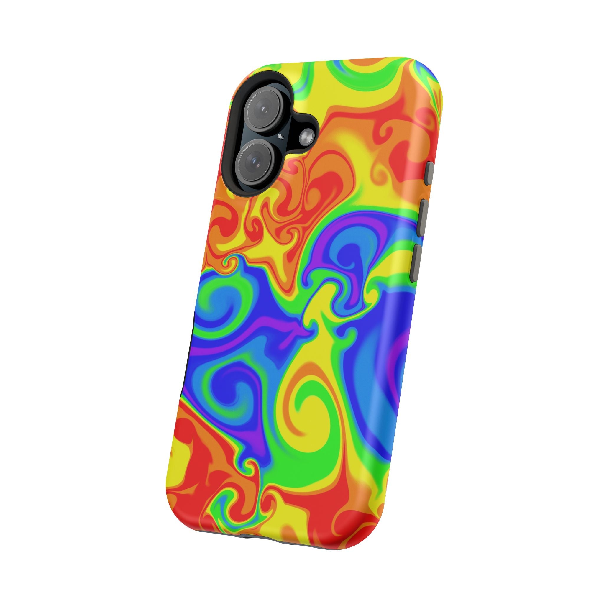 Psychedelic Swirl Magnetic Impact-Resistant Phone Case