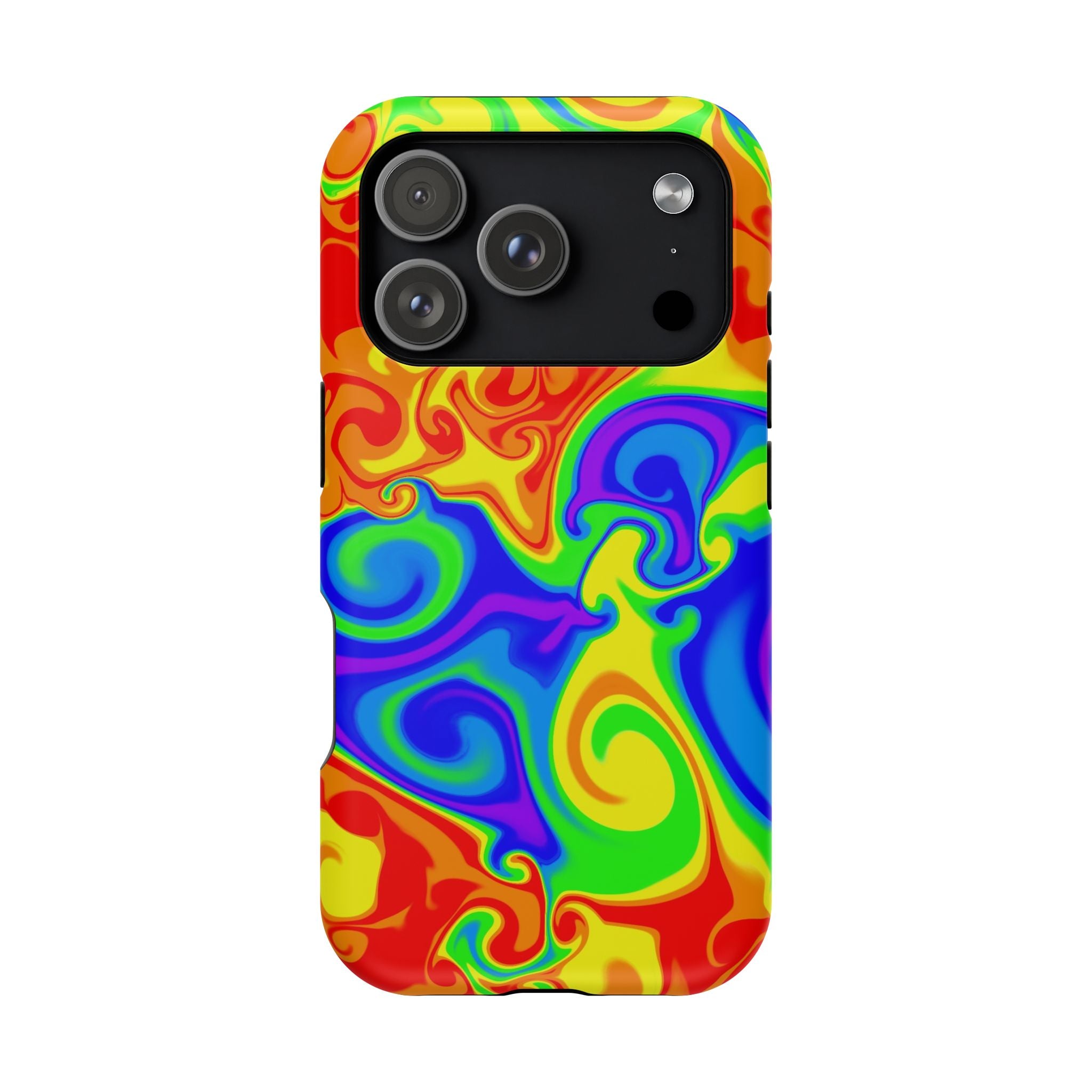 Psychedelic Swirl Magnetic Impact-Resistant Phone Case