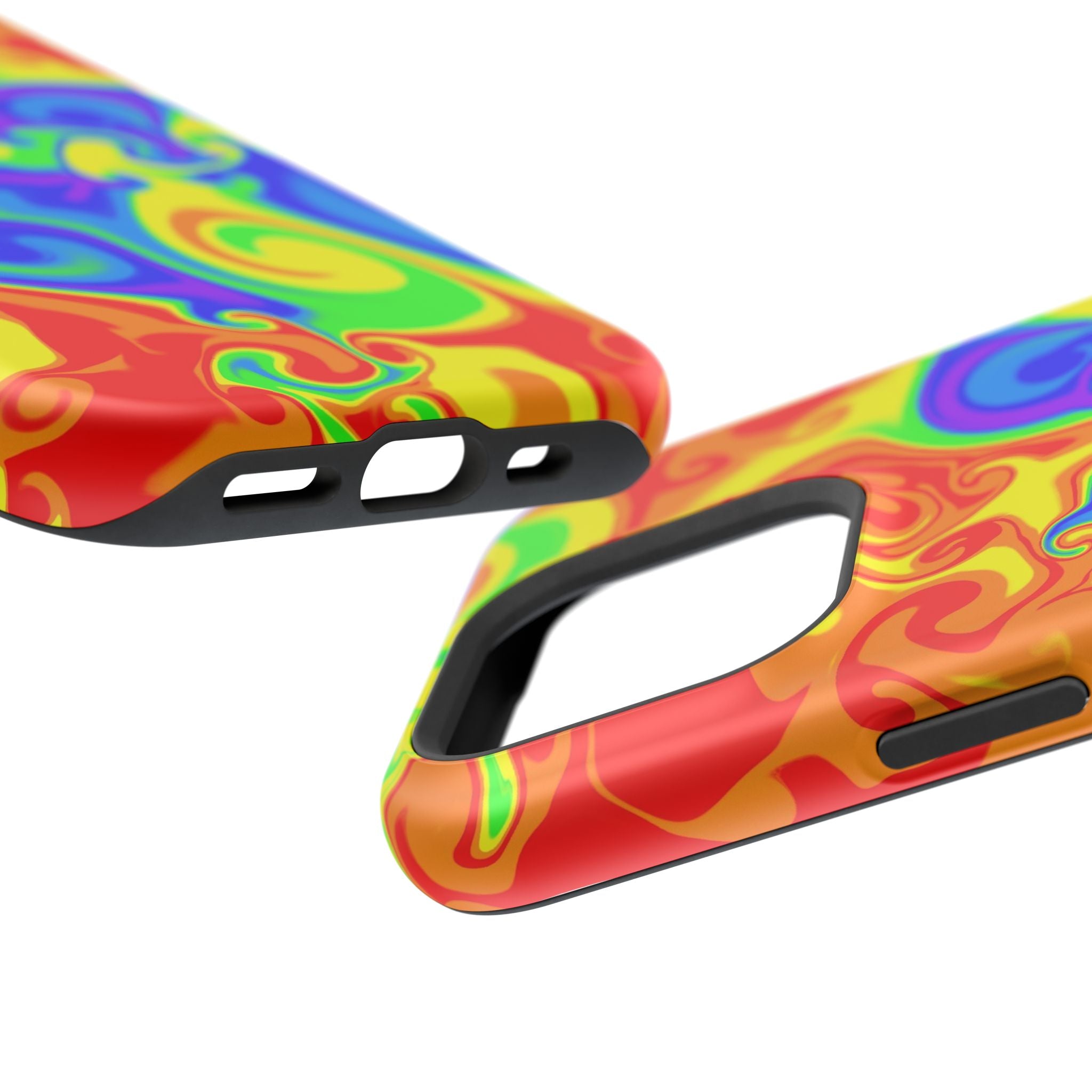 Psychedelic Swirl Magnetic Impact-Resistant Phone Case