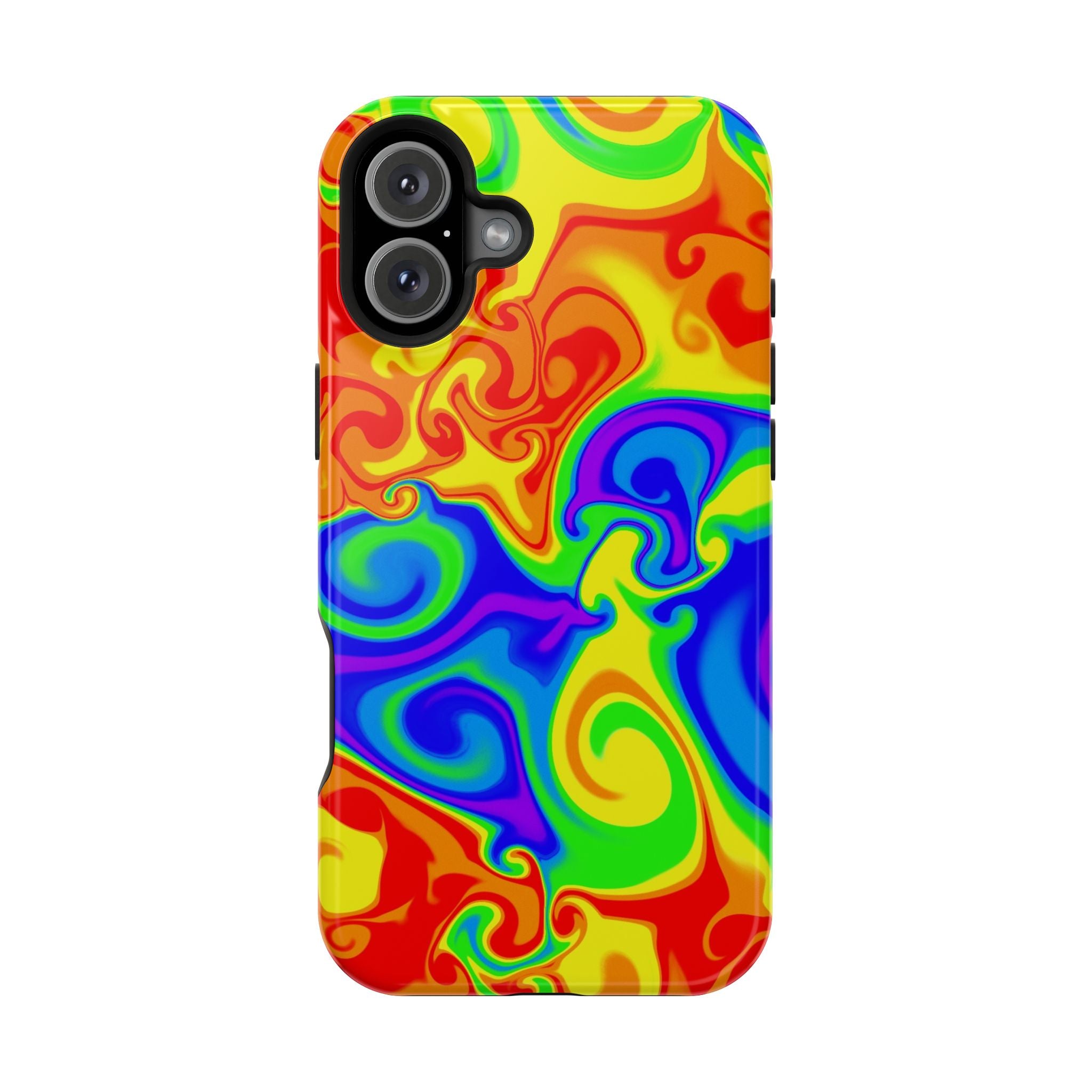 Psychedelic Swirl Magnetic Impact-Resistant Phone Case
