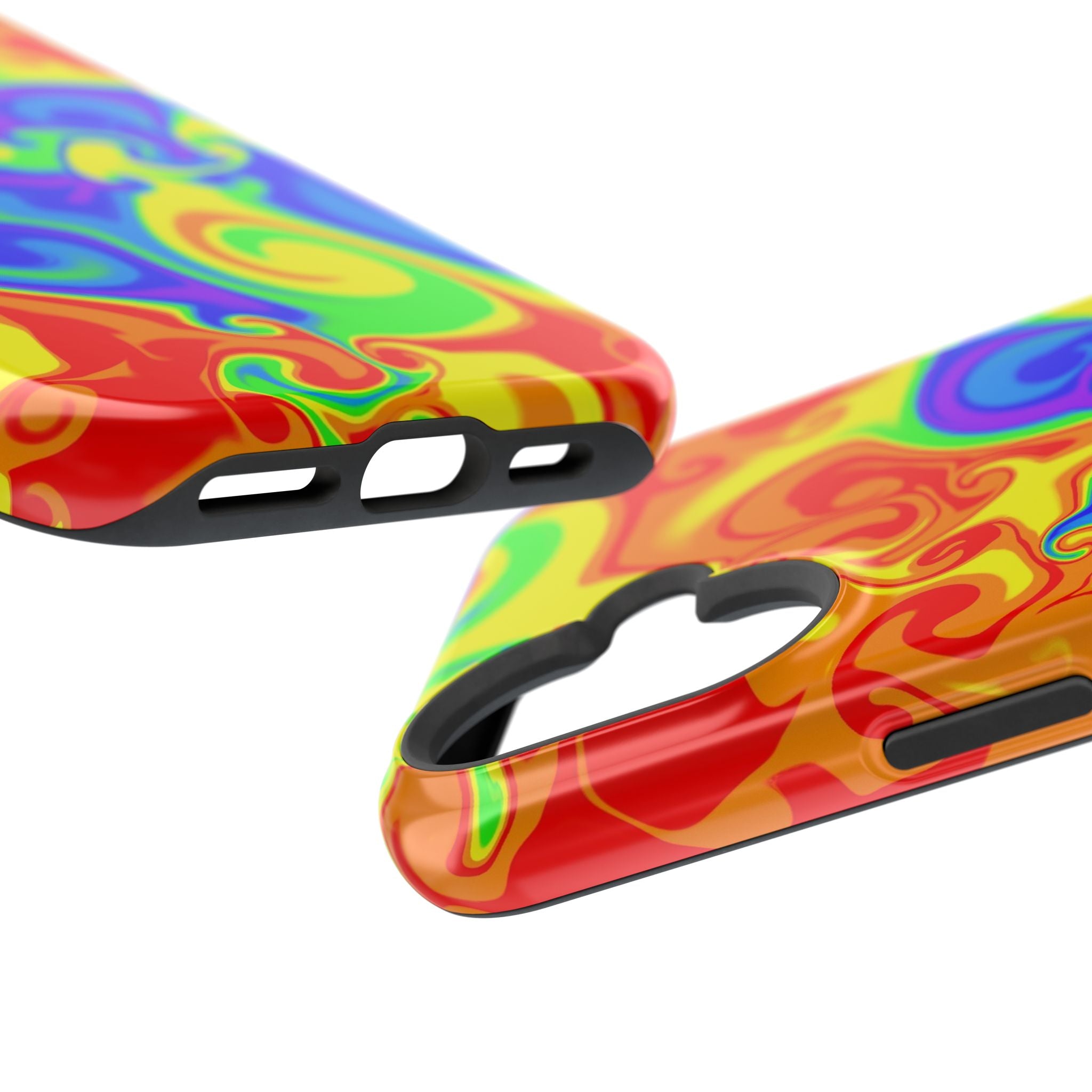 Psychedelic Swirl Magnetic Impact-Resistant Phone Case