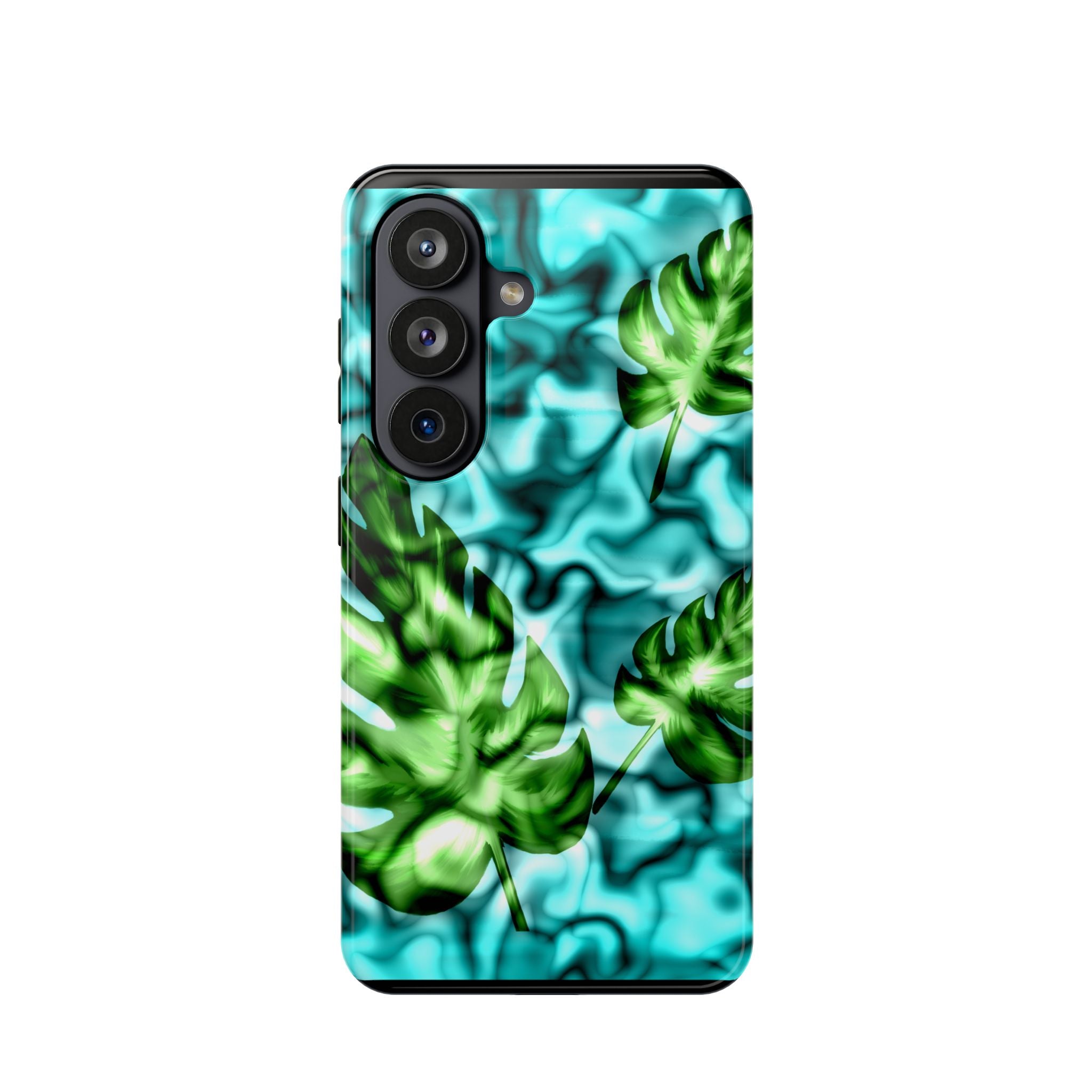 Phone Case — Tropical Monstera Leaves Magnetic Impact-Resistant Cover