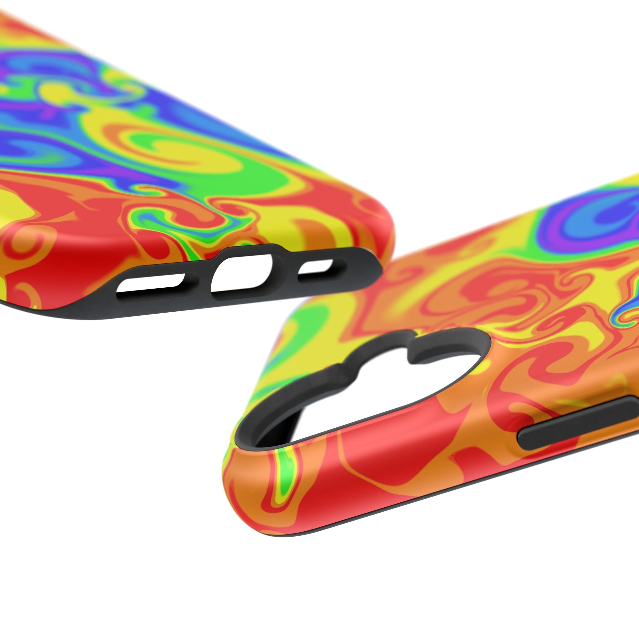 Psychedelic Swirl Magnetic Impact-Resistant Phone Case